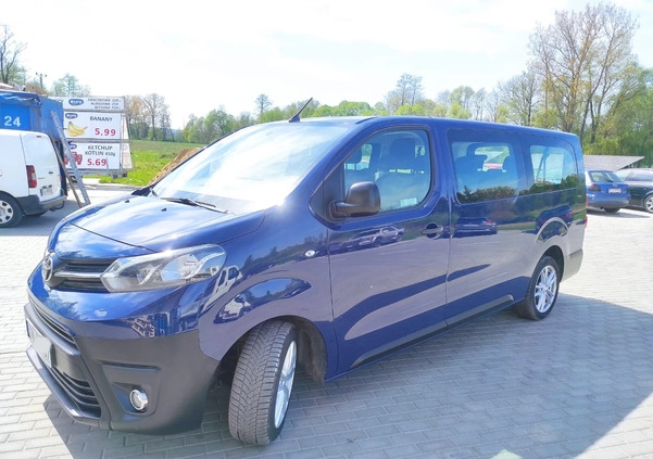 Toyota ProAce cena 78999 przebieg: 115000, rok produkcji 2018 z Kosów Lacki małe 277